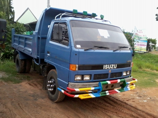 รถดั้ม 5ดิว NPR 115 เสี่ยสั่งลุยปี37พร้อมใช้งาน พวงมาลัยพาวเวอร์