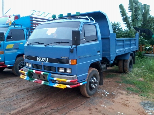 รถดั้ม 5ดิว NPR 115 เสี่ยสั่งลุยปี37พร้อมใช้งาน พวงมาลัยพาวเวอร์