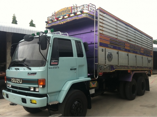 ISUZU Rocky เครื่อง 6 SD1 270 แรงกระบะดั้ม-พืชไร่-ยางใหม่-10เส้น