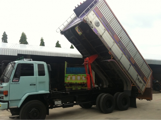 ISUZU Rocky เครื่อง 6 SD1 270 แรงกระบะดั้ม-พืชไร่-ยางใหม่-10เส้น