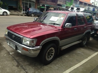 toyota surf 2.5 turbo ดีเซล รถบ้าน พร้อมใช้ เอกสารพร้อมโอน