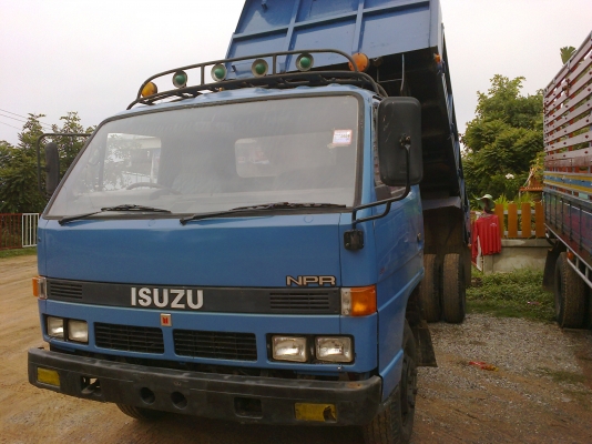 ดั้ม6ล้อ5ดิวNPR115 F หน้าหลัง กลองดำ เกืย สั้น