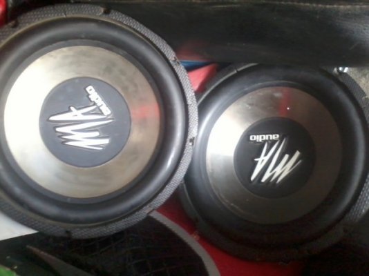 ดอกซับ12นิ้ว 1คู่ ยี่ห้อ ma ส่งต่างจังหวัดได้คับ