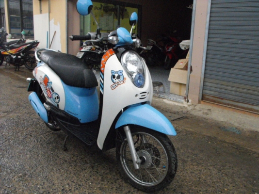 ขาย Scoopy I ปี 55 สีฟ้าขาว