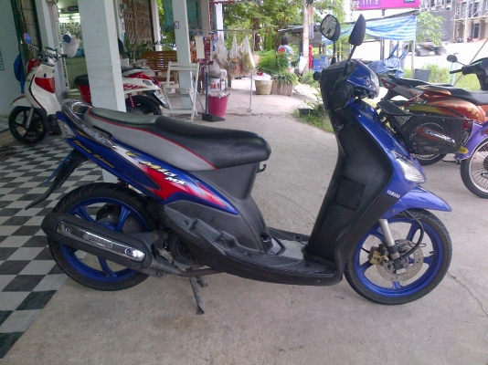 ด่วน!ยามาฮ่ามีโอMX ตัวท๊อป ล้อแม็ก รถสวย ปี48 รถเครื่องเดิมแน่นๆ พร้อมใช้ ทะเบียน+เอกสารโอน ภาษีไม่หมด 088-2197709
