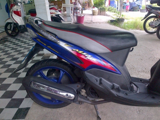 ด่วน!ยามาฮ่ามีโอMX ตัวท๊อป ล้อแม็ก รถสวย ปี48 รถเครื่องเดิมแน่นๆ พร้อมใช้ ทะเบียน+เอกสารโอน ภาษีไม่หมด 088-2197709