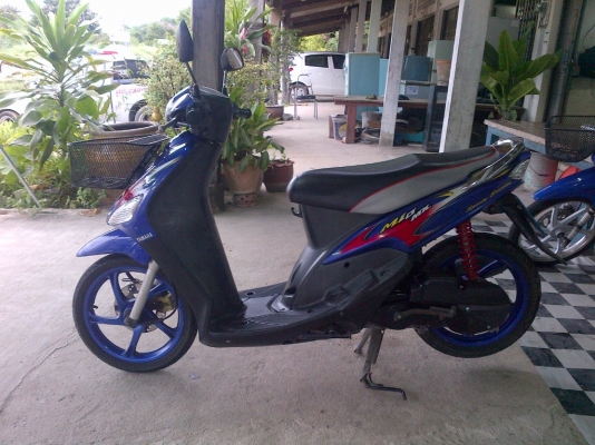 ด่วน!ยามาฮ่ามีโอMX ตัวท๊อป ล้อแม็ก รถสวย ปี48 รถเครื่องเดิมแน่นๆ พร้อมใช้ ทะเบียน+เอกสารโอน ภาษีไม่หมด 088-2197709