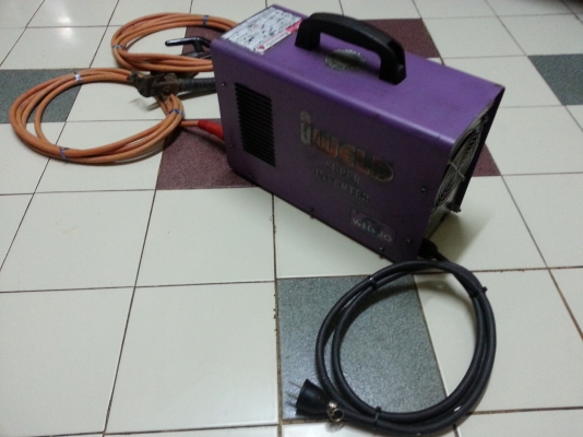 ขายตู้เชื่อมระบบinverterขนาด160A ยี่ห้อI WELDสภาพพร้อมใช้งานครับ