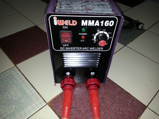 ขายตู้เชื่อมระบบinverterขนาด160A ยี่ห้อI WELDสภาพพร้อมใช้งานครับ