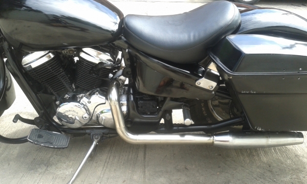 steed 400 แต่งเป็น HD street glide