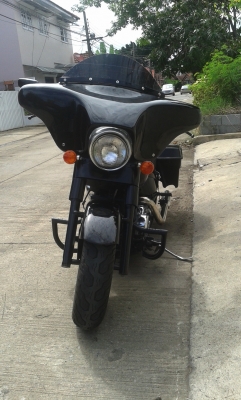 steed 400 แต่งเป็น HD street glide