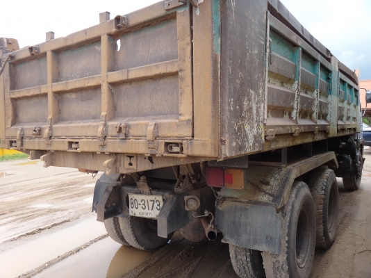 ขายด่วน รถสิบล้อสองเพลาดัมพ์  HINO  FM  1J เครื่อง  JO8C   ปี 40  พร้อมใช้งาน