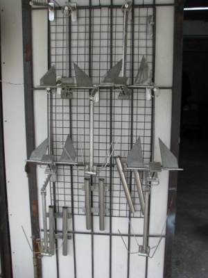 สมอตะเกา สมอทราย ตัวยึดมอเตอร์ไกด์ เลส