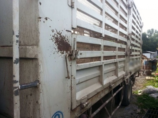 รถอีซูซุ 6 ล้อ รั้ว NQR 150 แรงม้า ปี 49 สนใจติดต่อ 081 - 6079515