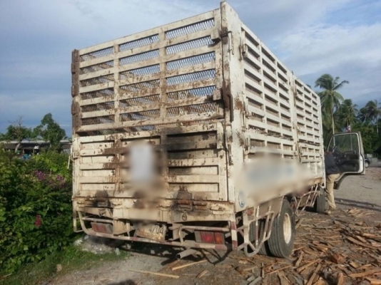 รถอีซูซุ 6 ล้อ รั้ว NQR 150 แรงม้า ปี 49 สนใจติดต่อ 081 - 6079515