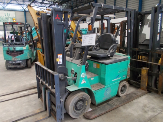 ขายรถฟอล์คลิฟท์มือสองสภาพพร้อมใช้งาน ราคาไม่แพง มีสต็อกอยู่ตรงถนนบางนาตราด MITSUBISHI