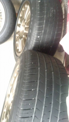 แม็ก DTM เยอรมัน ขอบ 16 ขนาด 4 รู 100/114 พร้อมยาง 6900 บาท