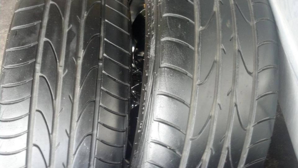 ล้อกล้วยๆ งานROta ขอบ 16 กว้าง 7 ขนาด 4 รู 100 พร้อมยาง 11000