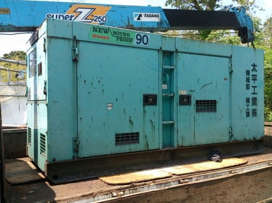 เครื่องปั่นไฟ Denyo 90KVA  รุ่นใหม่จากญี่ปุ่น สภาพสวย