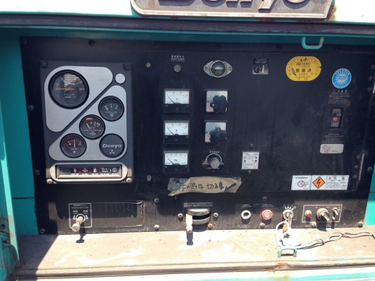 เครื่องปั่นไฟ Denyo 90KVA รุ่นใหม่จากญี่ปุ่น สภาพสวย เครื่องปั่นไฟ Denyo 90KVA รุ่นใหม่จากญี่ปุ่น สภาพสวย