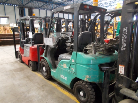 ขาย-เช่ารถฟอล์คลิฟท์มือสองสภาพพร้อมใช้งาน ราคาไม่แพง มีสต็อกอยู่ตรงถนนบางนาตราด MISUBISHI Model: FGE20T