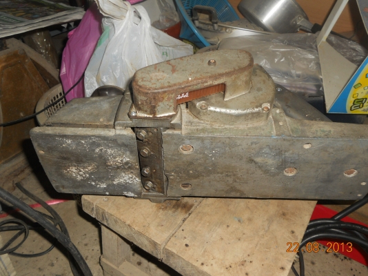 (มีVDOทดสอบให้ดู)กบไฟฟ้า5 นิ้ว MAKITA ของแท้เก่าเก็บนานปี เอามาเปลี่ยนตลับลูกปืนและสายพานขับให้ใหม่แล้วพร้อมใช้ได้เลย