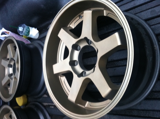 ขายแม็ก TE37   ขอบ17   6รู   1ชุด  7500แถมยางใหญ่