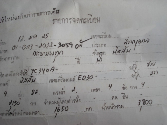 ระวังรถย้อมแมวว่าเป็นรถใหม่ นิสสันปี 46 ระวังรถย้อมแมวว่าเป็นรถใหม่ นิสสันปี 46