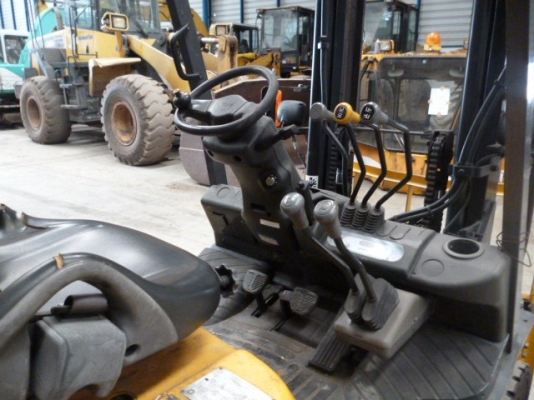 ขายรถฟอร์คลิฟท์มือสอง TCM 2.5 T เกียร์ธรรมดา ราคาถูก สนใจโทร 083 081 2889