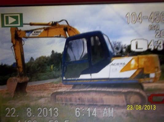 ขายแบคโฮโกเบ รุ่น3  มาร์คทรี  มีแอร์ ช่วงล่างแน่น