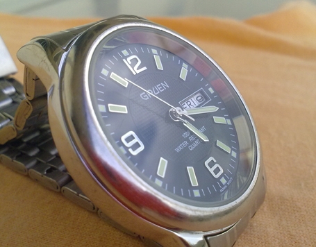 GRUEN (japan movt) สภาพ 95\% เครื่องญี่ปุ่น GRUEN (japan movt) สภาพ 95\% เครื่องญี่ปุ่น