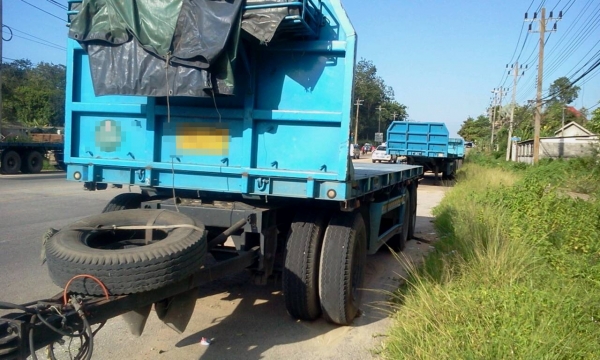 HINO SH พร้อมหางกระบะเปลือย CIMC