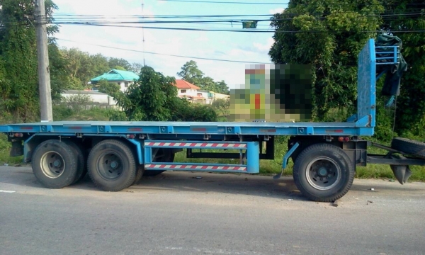 HINO SH พร้อมหางกระบะเปลือย CIMC