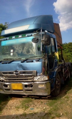 HINO SH พร้อมหางกระบะเปลือย CIMC