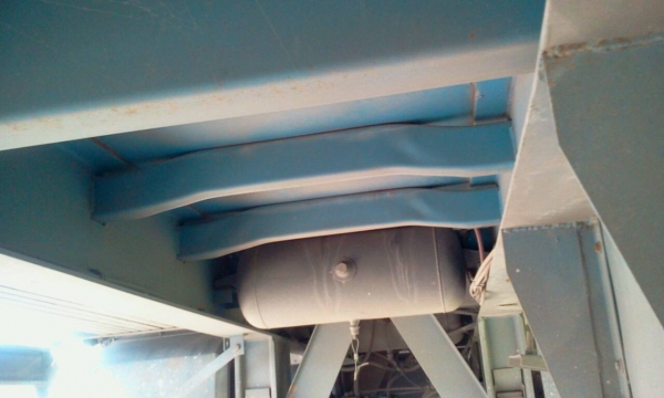 HINO SH พร้อมหางกระบะเปลือย CIMC