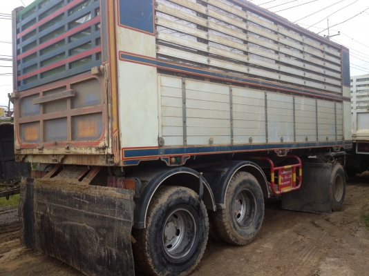 ขายหางพ่วง 3เพลาแท้คอกเกษตร มีเนียม