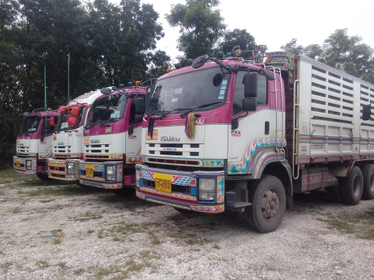 ขายด่วนรถอีซุซุ 360ปี52/53แม่สิบล้อลูกสามเพลา