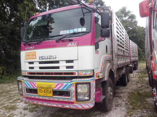 ขายด่วนรถอีซุซุ 360ปี52/53แม่สิบล้อลูกสามเพลา