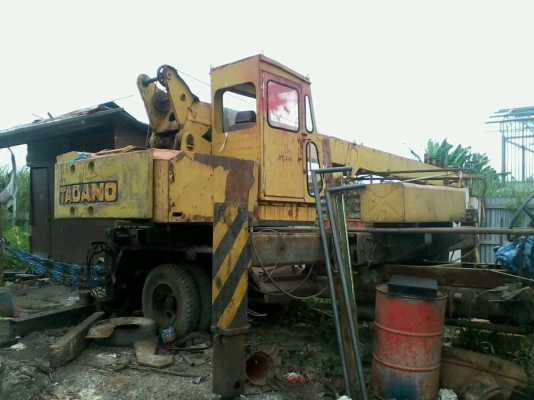 ขายเครน TADANO 13ตัน 3ปอก สภาพดี ราคานี้รวมค่าซ่อมครับ