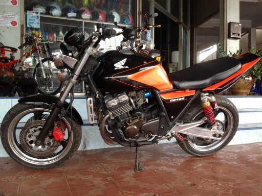 ขายถูก HONDA CB 400 รถพร้อมใช้งาน เอกสารครบ 49000 ด้านใน