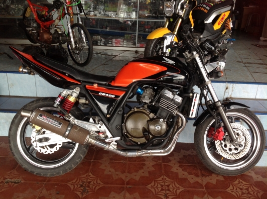 ขายถูก HONDA CB 400 รถพร้อมใช้งาน เอกสารครบ 49000 ด้านใน
