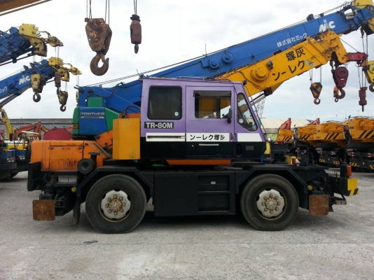 "ขายถูกสูดๆ รถเครน 'TADANO KR80ML-1' ยกได้ 8ตันเต็ม ยกได้สูงถึง 22 เมตรเป็นรถเก่านอก