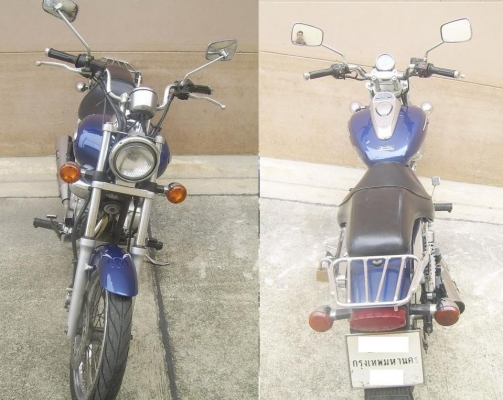 ขาย Kawasaki Boss 175cc  จดทะเบียนปี 45 พรบ.หมด ม.ค.57