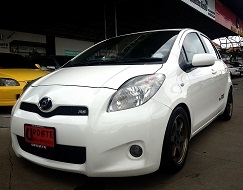 Toyota Yaris สีขาว ขายโคตร ถูก  ติดแก๊สถังโดนัท สวยมากกก จ้า&hellip;