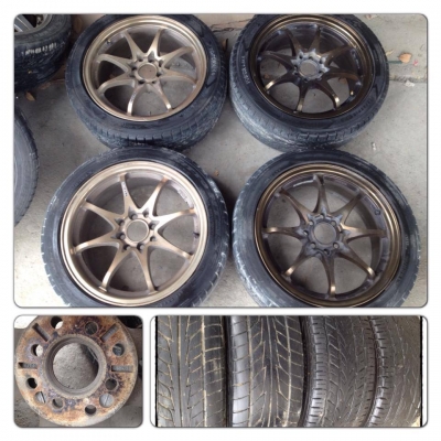 ขายแม็กมือ2ขอบ16 CE28 (Rota)4รู100/114 + ยาง ราคา 8,900. บ.ถูก