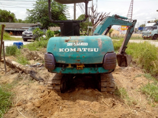 ขายรถแบคโฮ KOMATSU PC-30-7 พร้อมใช้ ราคาย้อมๆ สนใจโทร