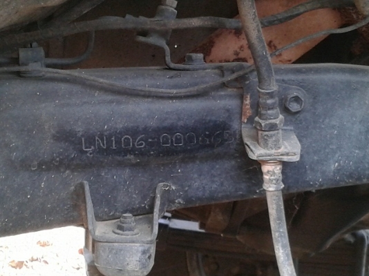 ขาย LN 106 ตัวแท้ 4 ประตูหัวนอก เครื่อง KZ  จ้า!!!!!