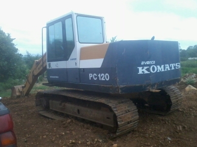 ขายรถแบ็คโฮ komatsu pc 120 - 5 เอกสารอินวอยซ์ ไฟฟ้าครบ แอร์พร้อม เครื่องปั๊มเดิม
