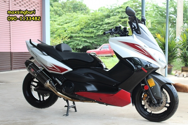แม็กสิงห์บุรี//YAMAHA T-MAX 500 ปี2010 รถออกศูนย์ ของแต่งเพียบ  ทะเบียนแท้พร้อมโอน 345000