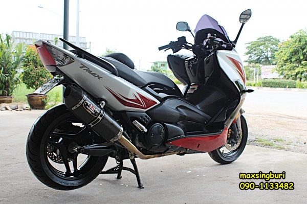 แม็กสิงห์บุรี//YAMAHA T-MAX 500 ปี2010 รถออกศูนย์ ของแต่งเพียบ  ทะเบียนแท้พร้อมโอน 345000